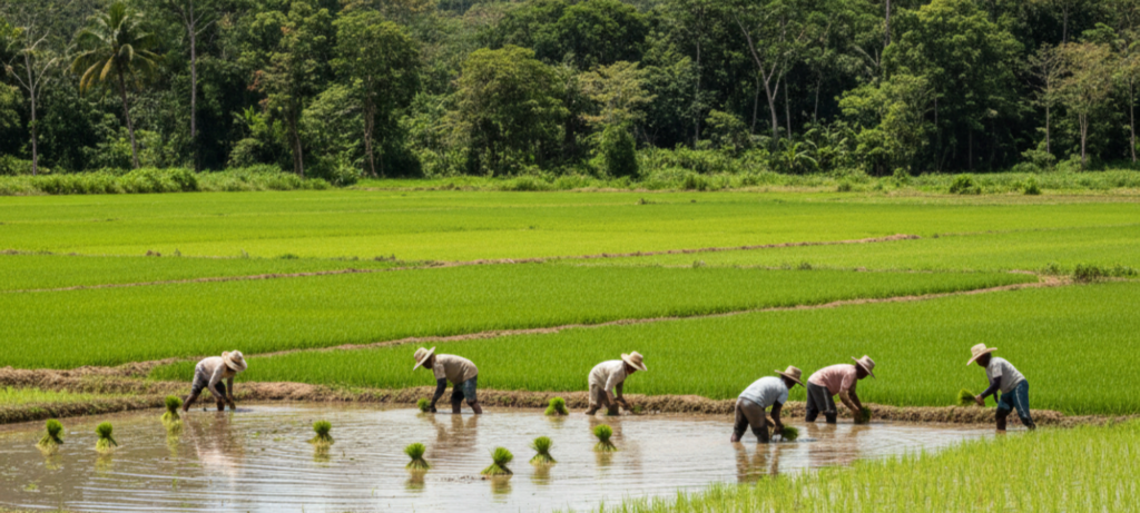 Guyana has vast undeveloped agricultural land