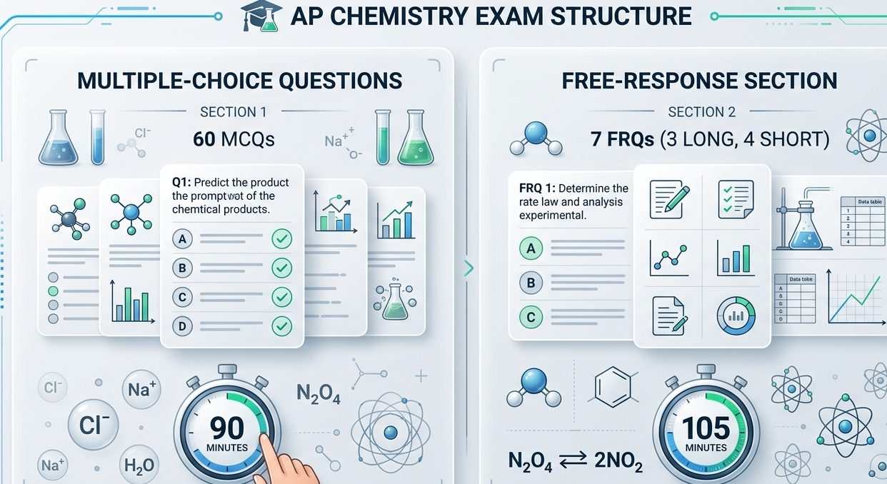 AP Chemistry Exam Structure Breakdown