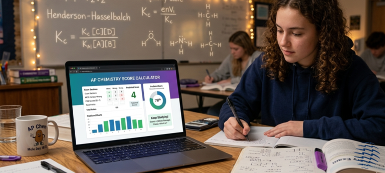 ap chem score calculator