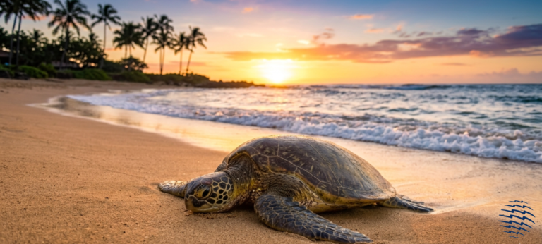 best place to see sea turtles in Kauai
